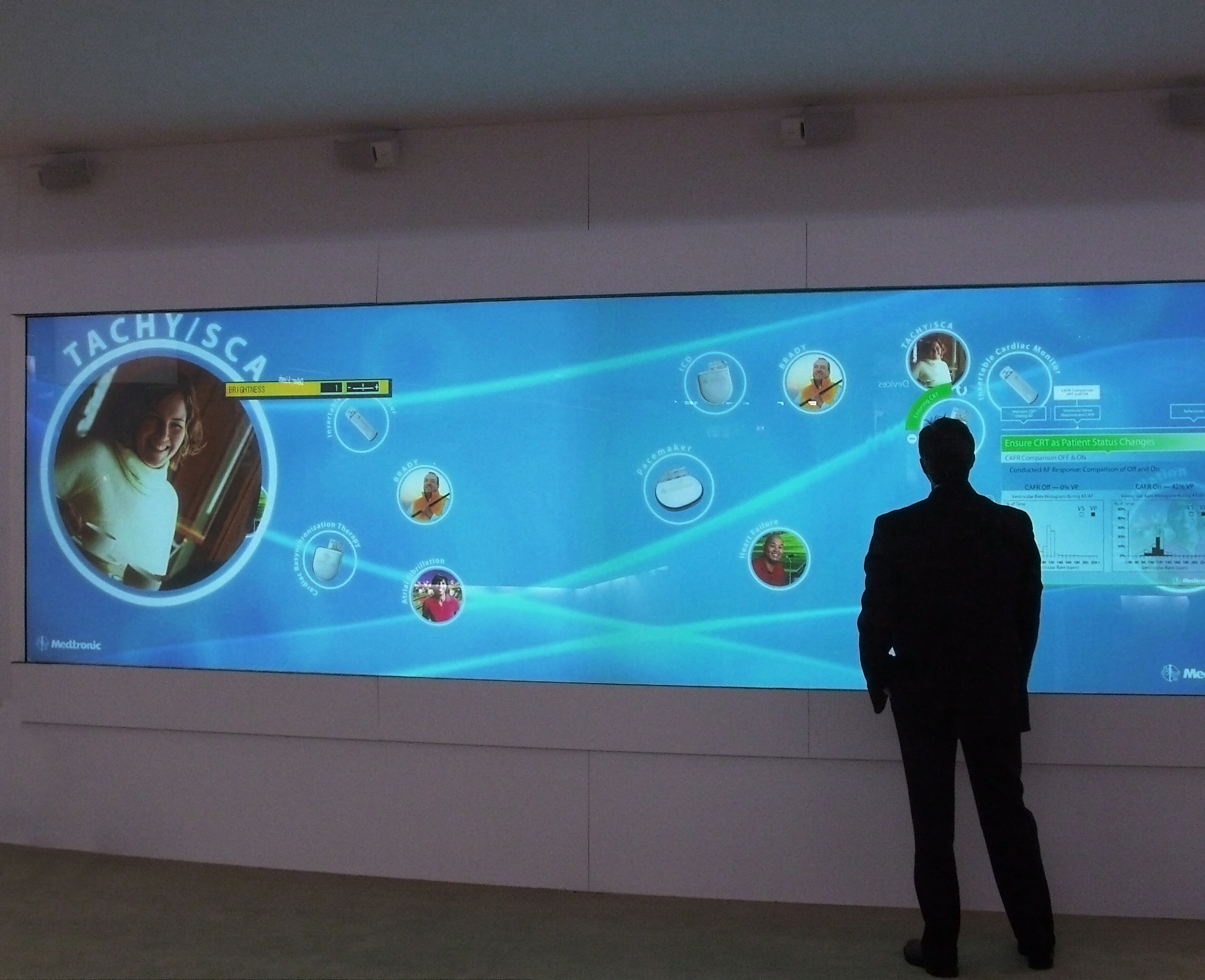 Interactive Information Displays Gesturetek Health