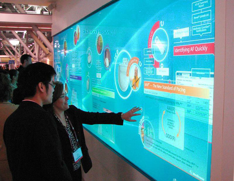Interactive Information Displays Gesturetek Health